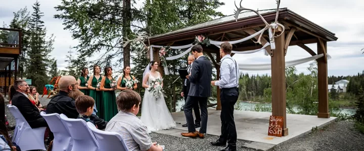 Alaska Wedding Venue at Eagles Eye Vacation Rentals